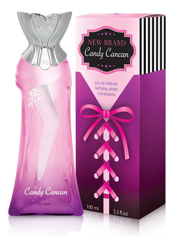 Perfume New Brand Candy Cancan Edp 100ml Damas