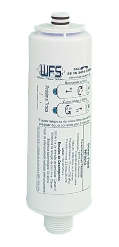 Refil Filtro Libell Compatível Wfs012 Silver Flow