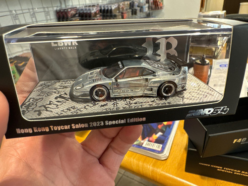 Inno64 Chase Lbwk Ferrari F40 Toycar Salon 2023 Liberty Walk