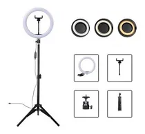 Comprar Iluminación continua de luz led Xuxu Beleza Ring Light 26cm color caliente\u002Ffrío\u002Fneutro con estructura Negro 220V