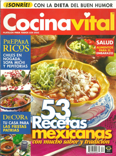 Revista Cocina Vital Núm. 34 | 53 Recetas Mexicanas 