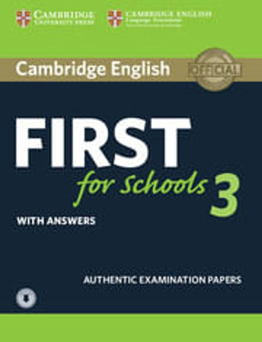 A Cambridge English First For Schools 3- St`s,keyud