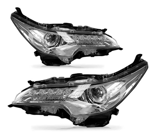Par Farol Hilux Sw4 2016 2017 18 19 20 2021 Elétrico Com Led