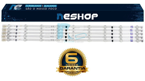 Kit Barras Led Neshop Para Tv Un32f4200 Un32f4300 Un32f5500