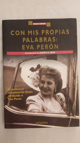 Con Mis Propias Palabras - Eva Peron - Intr. Joseph Page