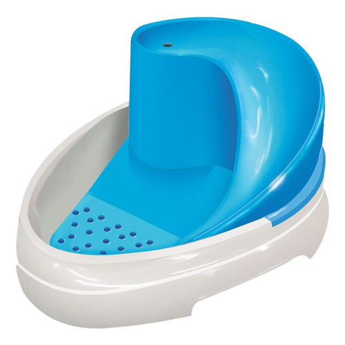 Fonte Cascata Bebedouro Purificador Cão Gato Azul 110 V