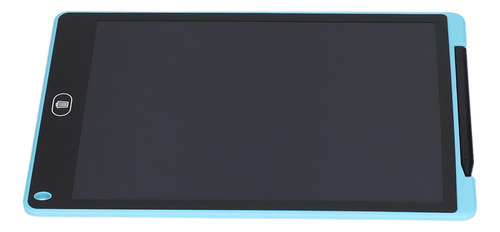 Tableta Electrónica Azul De 12 Pulgadas Con Escritura A Mano