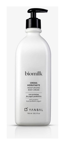 Crema Hidratante Biomilk Yanbal - mL a $77