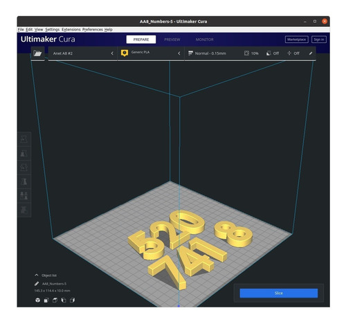 Número 520 741 8 Grabovoi Dinheiro Inesperado Impressão 3d