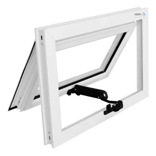  Ventana Brazo De Empuje 120x40 Vidrio Hermetic Dvh 4+9+4 52