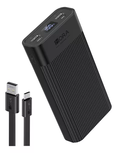 Cargador USB con cable Micro-USB Cargador Universal Carga Rápida Compatible  Con Samsung Motorola Oppo 1Hora GAR064 negro