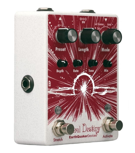 Imagem 2 de 6 de Pedal Astral Destiny Reverb Octave Earthquaker Devices