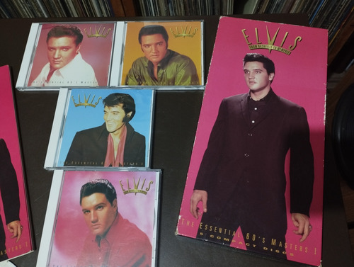 Box Elvis Presley From Nashville To Memphis - 5 Cd Estandar (Usado)