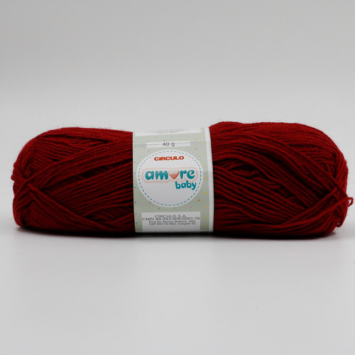 Lana Para Tejer Amore Baby Bebe X 200gr Por Color 5 Ovillos Marron 7136