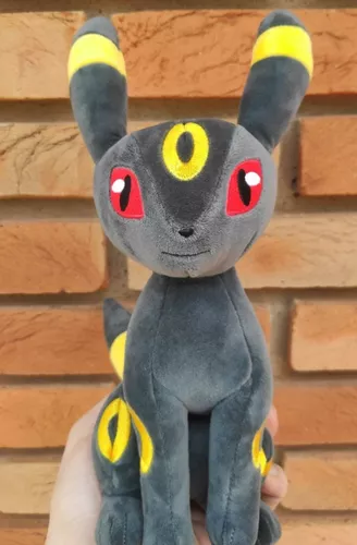 Pelúcia Pokémon Umbreon Eevee Evoluções Oficial Colecionador