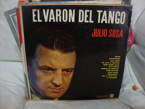 Vinilo Julio Sosa El Varon Del Tango T1