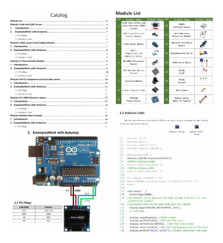 Módulo De Pantalla Para Arduino Kit Channel Relay Module 328