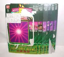 Comprar Power Rangers 6 Cartelas De Bonecos Vilões 1994 Originais