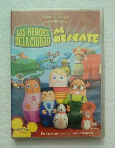 Dvd Los Heroes De La Ciudad Al Rescate  - Educativo Infantil