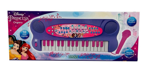 Organo Electronico Musical Princesas 32 Teclas Ditoys 2512