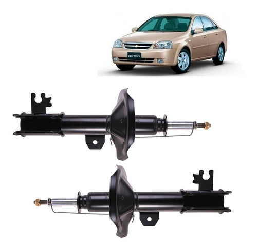 Par Amortiguadores Delant Para Chevrolet Optra 2004 2014