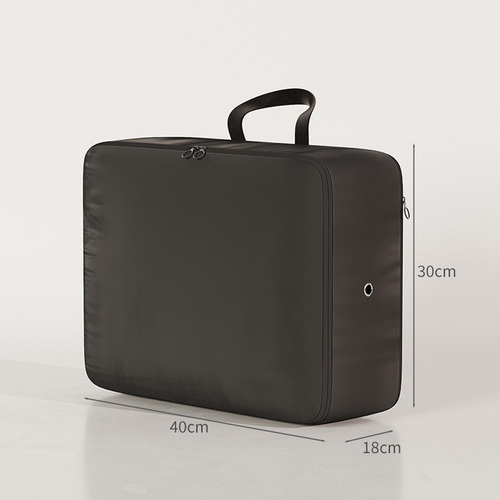 Organizador De Embalagem De Cubo De Preto 40x30x18cm