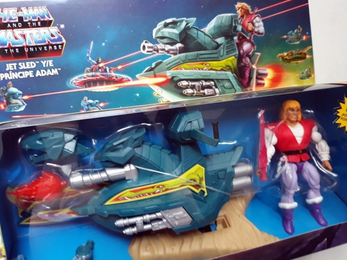 Mattel Masters Of Universe Principe Adam Y Jet Sled (Usado)