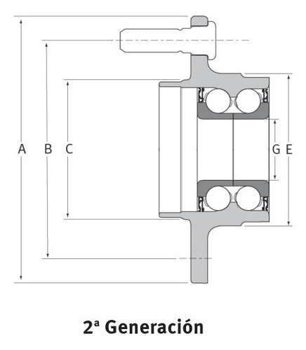 Maza De Rueda Trasera Audi A6 2012-2018 Schaeffler Fag