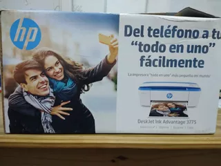 Impresora Color Hp Deskjet Ink Advantage 3775 Con Wifi Azul