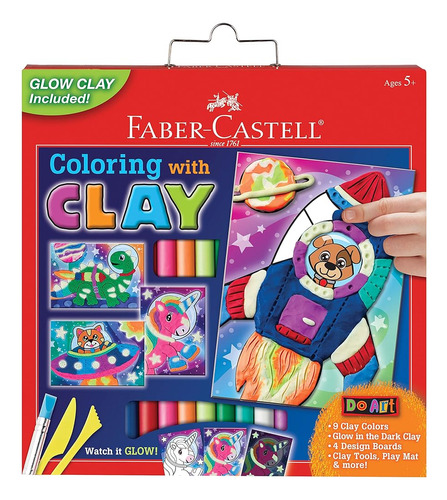 Faber-castell Do Arte Para Colorear Con Arcilla Mascotas Esp