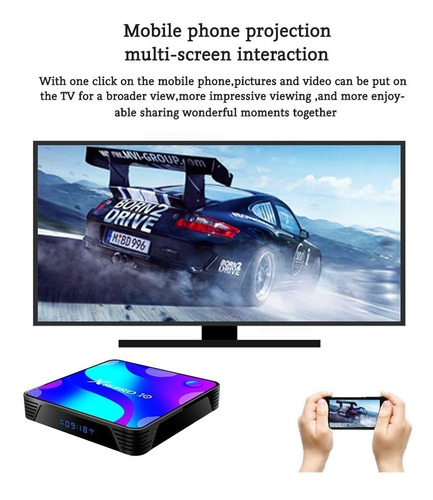 Super Tv Box A5x Max 4gb 32gb Smart Tv 4k Android 9 Bluetoot