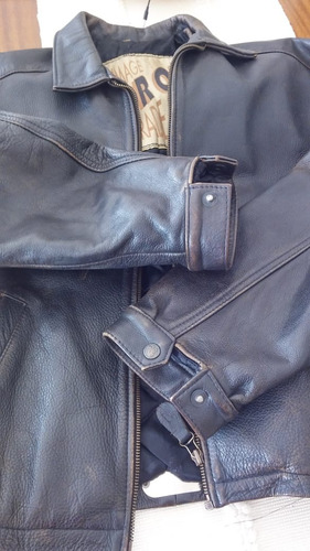 Campera De Cuero De Hombre