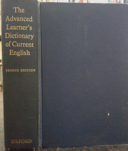 Imagen 1 de 6 de The Advanced Learner´s Dictionary Of Current English * 