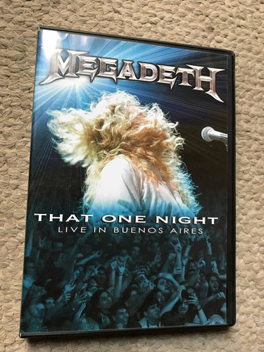 Megadeth That One Night Concierto Dvd Region 4