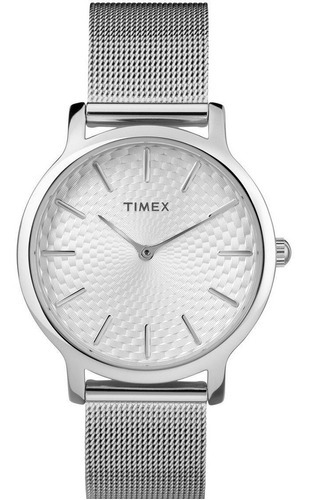 Reloj Timex Tw2r36200lq Plateado Color del fondo Blanco