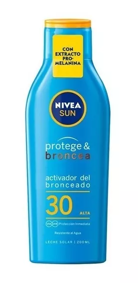 Protector Solar Nivea Sun Protect Bronze Crema Fps30 200ml