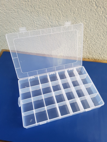 Caja Organizadora Plástica 28 Divisiones 22x34x5cms 
