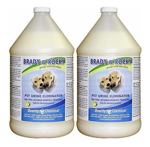 Quality Chemical Brady Y Rocky Mascota Eliminador