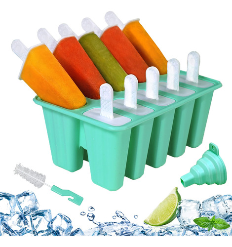 Moldes De Silicona For Paletas De Helado For Palitos De