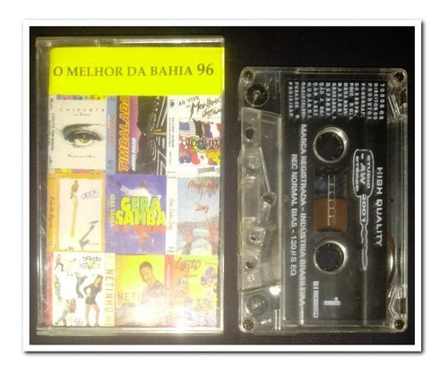 Cassette O Melhor Da Bahia 96