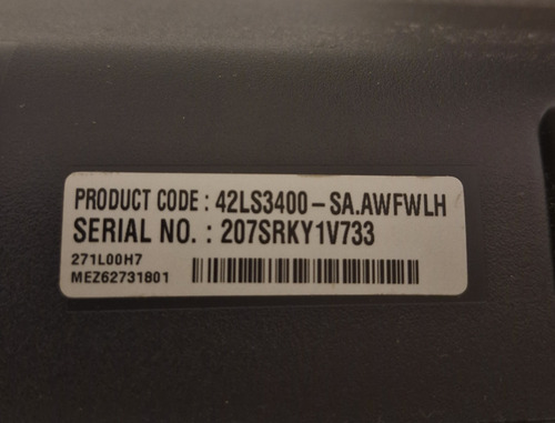 Led Lg 42 Full Hd 42ls3400 (Usado)