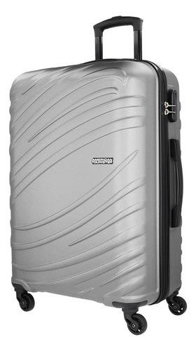Valija American Tourister Tesa Plateado Grande