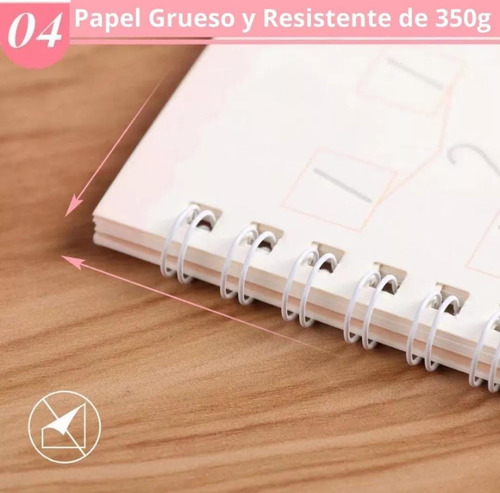 Cuadernos De Caligrafía Reutilizables (4 Piezas)