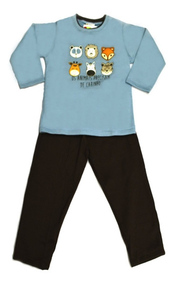 conjunto moletom grosso infantil