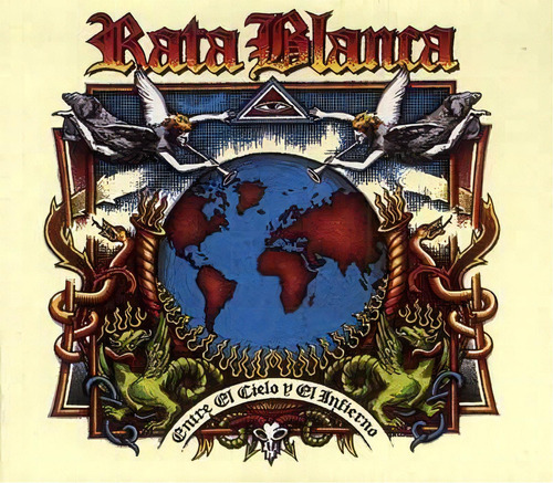 Cd - Entre El Cielo Y El Infierno - Rata Blanca