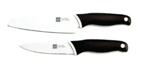 10 Set 2 Cuchillo Blanco Y Negro Saba-1016 129.59 Xavi