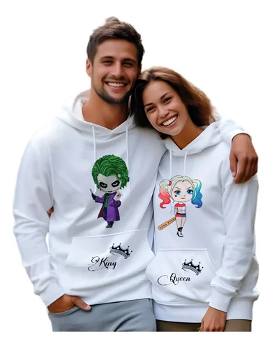 Sudadera de joker online y harley quinn