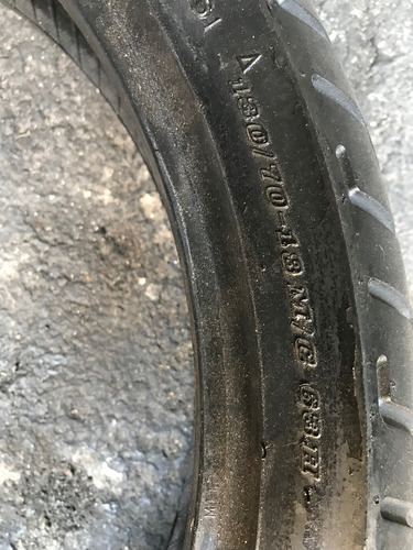 Pneu Moto Dunlop D404f 130/70-18 Ml101 (Usado)
