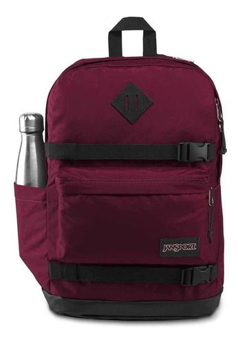 Mochila Jansport West Break Russet Red 28 Litros Cor Vermelho Escuro