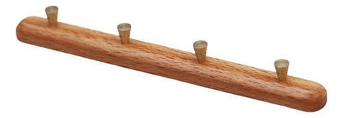 Perchero De Pared A Escala 1/6, Perchero De Madera Para